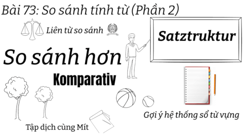 Ngữ Pháp Tiếng Đức A2.1 | Bài 73 | So sánh tính từ (Phần 2) | So sánh hơn