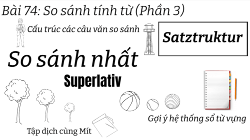 Ngữ Pháp Tiếng Đức A2.1 | Bài 74 | So sánh tính từ (Phần 3) | So sánh nhất | Cấu trúc câu